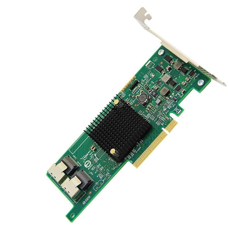 Pci-e Host Bus Adapter Sas 9207-8i Kit 8-port 6gbps Sata + Sas Pci-e
