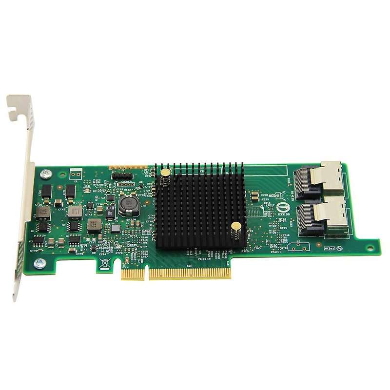 Pci-e Host Bus Adapter Sas 9207-8i Kit 8-port 6gbps Sata + Sas Pci-e