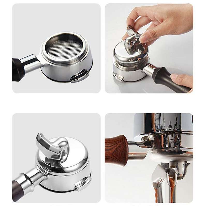 Coffee Machine Handle Stainless Steel 58mm E61 Universal , A Red