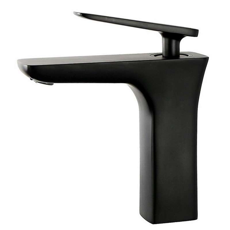 Copper Kitchen Sink Faucet Mixer Taps for Bathroom Bar Sink (black)