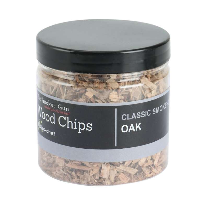 Wood Chips Set for Smoking Infuser for Food Cocktail (oak Wood)