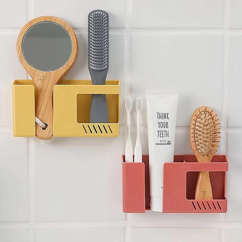 Wall-mounted Storage Box Mobile Phone Remote Control Storage Rack-1