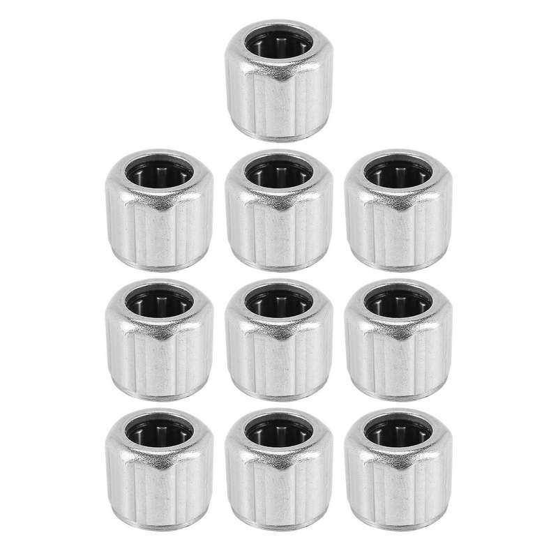 10pcs Needle Bearing Hf081412 Outer Ring Octagon One-way Needle