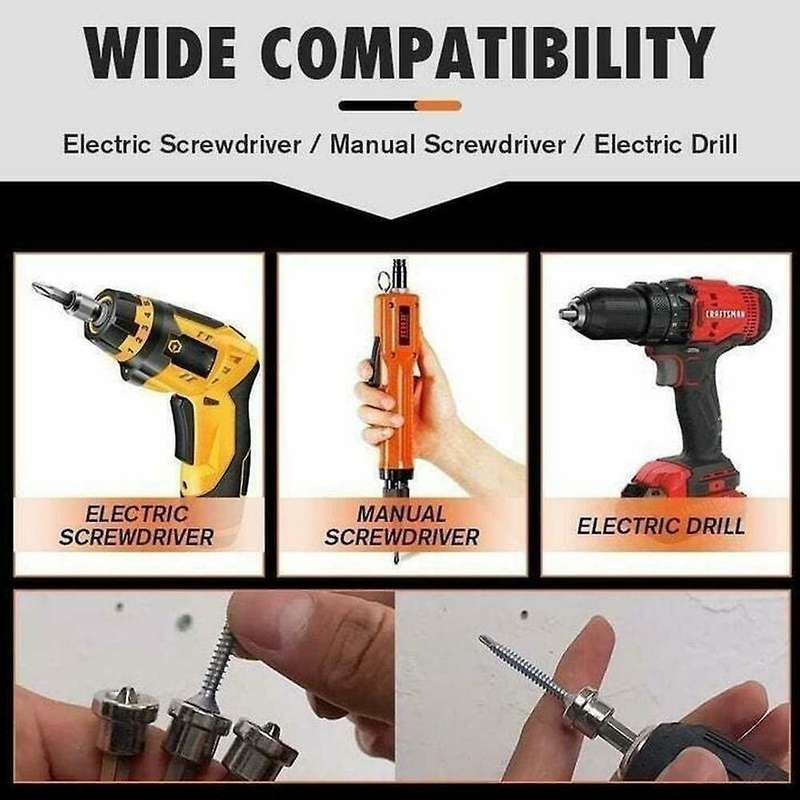 5pcs Magnetic Positioning Screwdriver Bits Set (3pcs 50mm+2pcs 25mm)