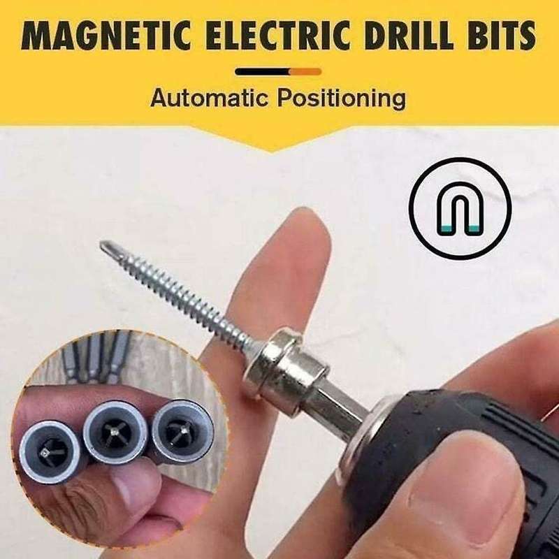 5pcs Magnetic Positioning Screwdriver Bits Set (3pcs 50mm+2pcs 25mm)