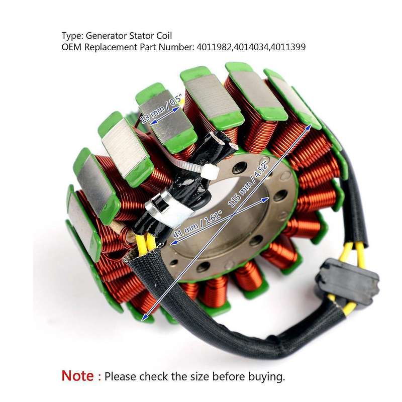 For Polaris Sportsman 800 Motorcycle Atv Magneto Generator Coil