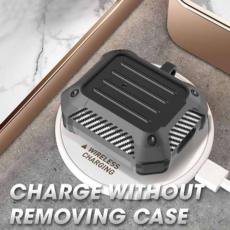 For Apple Airpods 1 2 Case Tpu Anti-fall Earphone Accessories,black