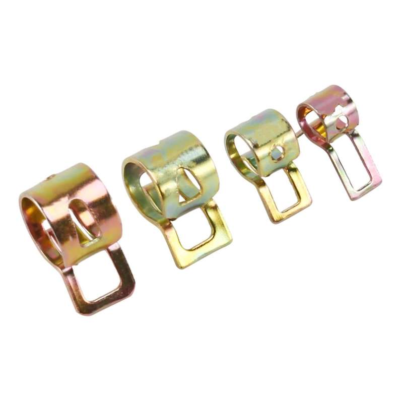 50pcs 5/6/7/8/9mm Spring Clip Fuel Line Hose Water Pipe Fastener