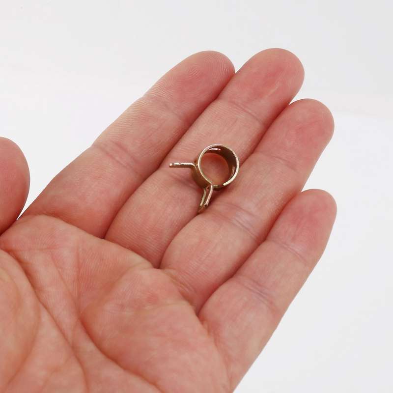 50pcs 5/6/7/8/9mm Spring Clip Fuel Line Hose Water Pipe Fastener