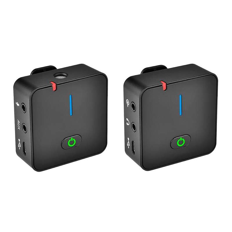 Portable Lavalier Interview Recording Wireless Microphone