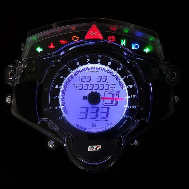 For Yamaha Digital Meter Lcd Speedometer Odometer Tachometer Display