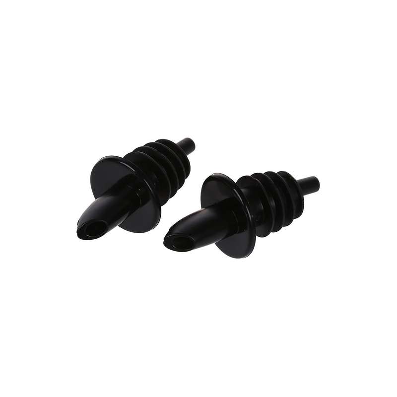 6pcs Plastic Free Flow Liquor Spirit Bottle Pourer Bar