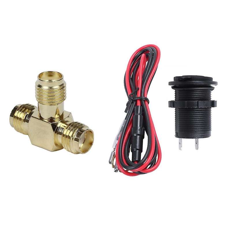 Outlet Socket Cigarette Lighter Incl. 60cm Cable Board Socket Motor