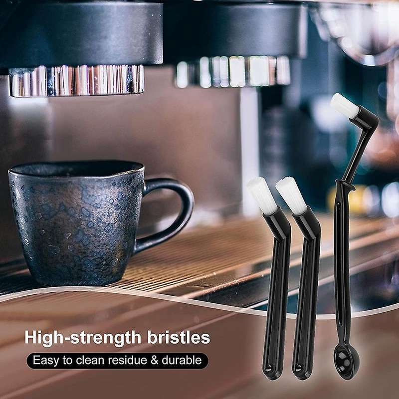 5pcs Coffee Machine Brush with Spoon Coffee Grinder Brush