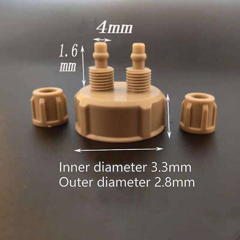 Aquarium 2pc Diy Co2 System Kits Generator Bottle Cap Fish Tank Diy