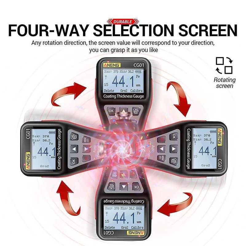 Aneng Cg01 Digital Coating Thickness Gauge Tester Ultra Precision