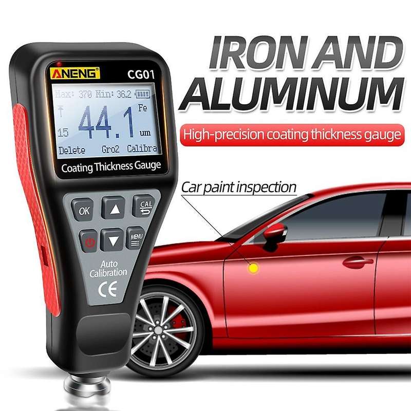 Aneng Cg01 Digital Coating Thickness Gauge Tester Ultra Precision