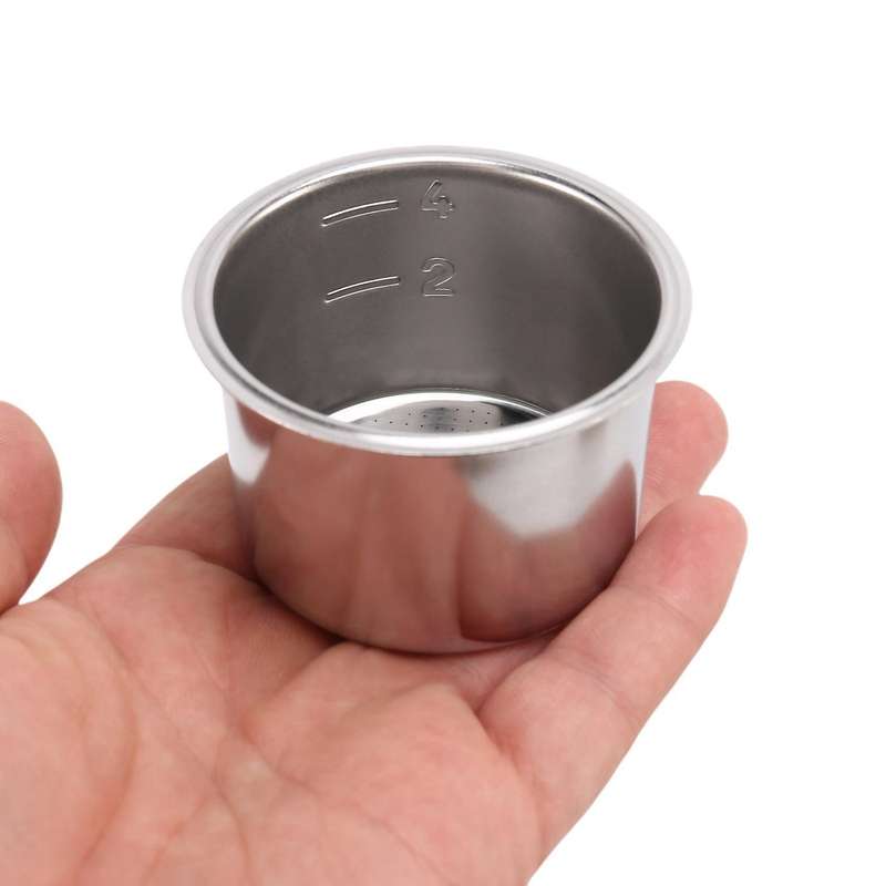 2 Packs Of 51mm 2/4 Cup Filters, for Coffee, for Delonghi Ec680 Ec685