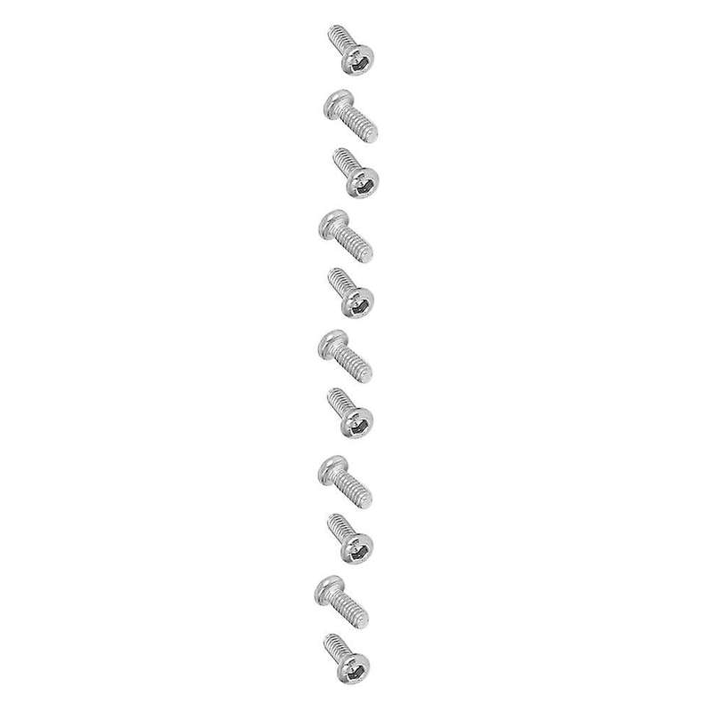 0.4mm Pitch M2 Stainless Steel Hex Socket Button Head Screws 100 Pcs