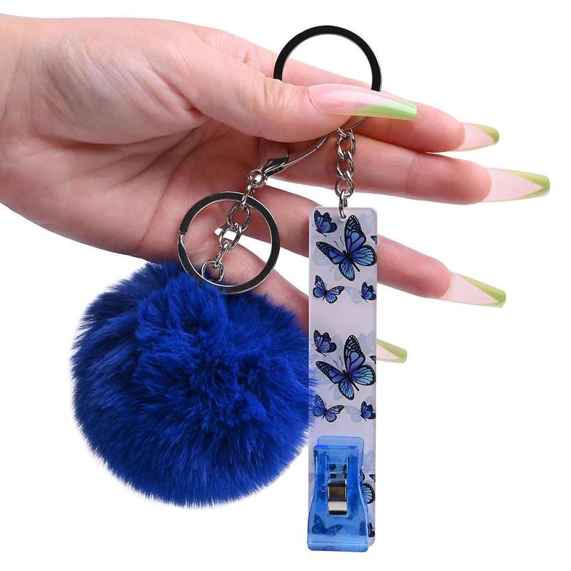 Card Grabber Keychain Puller for Long Nails Atm Card Clip for Women