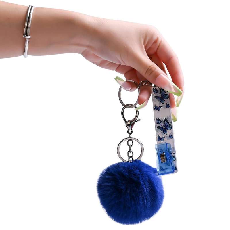 Card Grabber Keychain Puller for Long Nails Atm Card Clip for Women