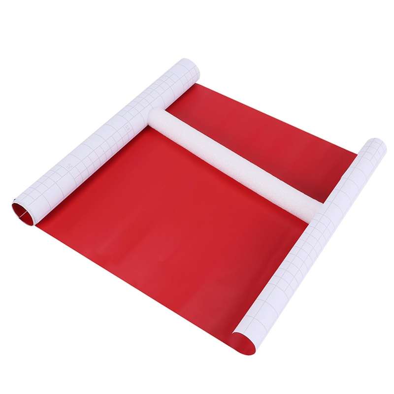 Vehicle Wrap Vinyl Film Sticker Bubble Self Adhesive Red