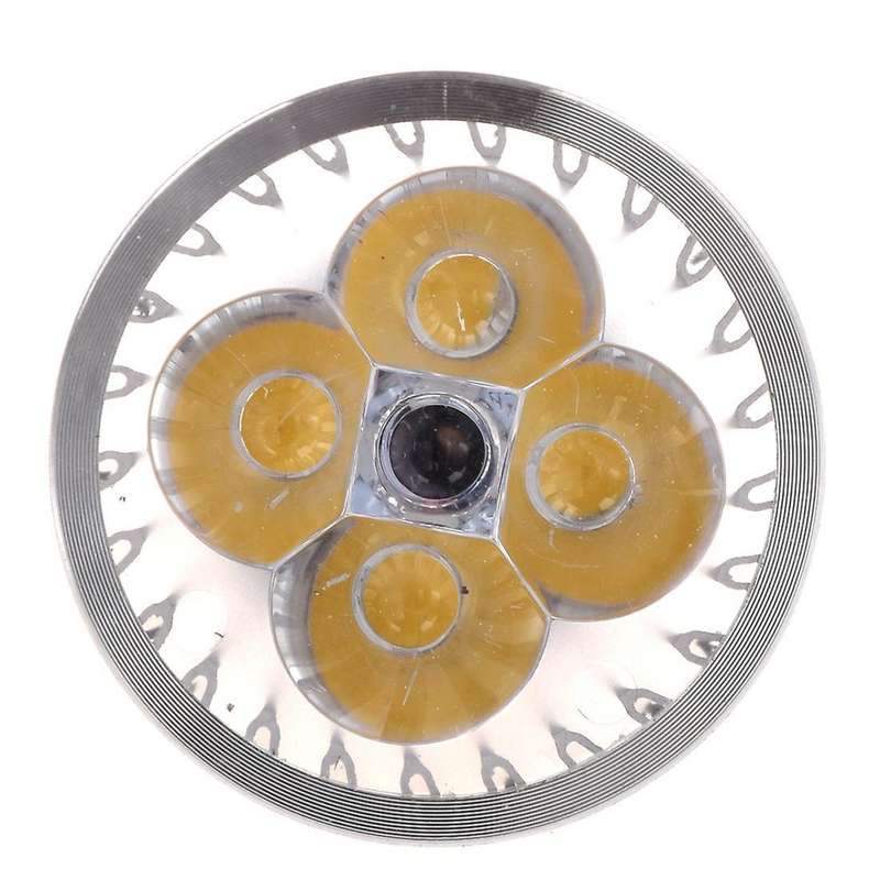 4w 85-265v Gu10 Warm White Led Light Lamp Bulb Spotlight