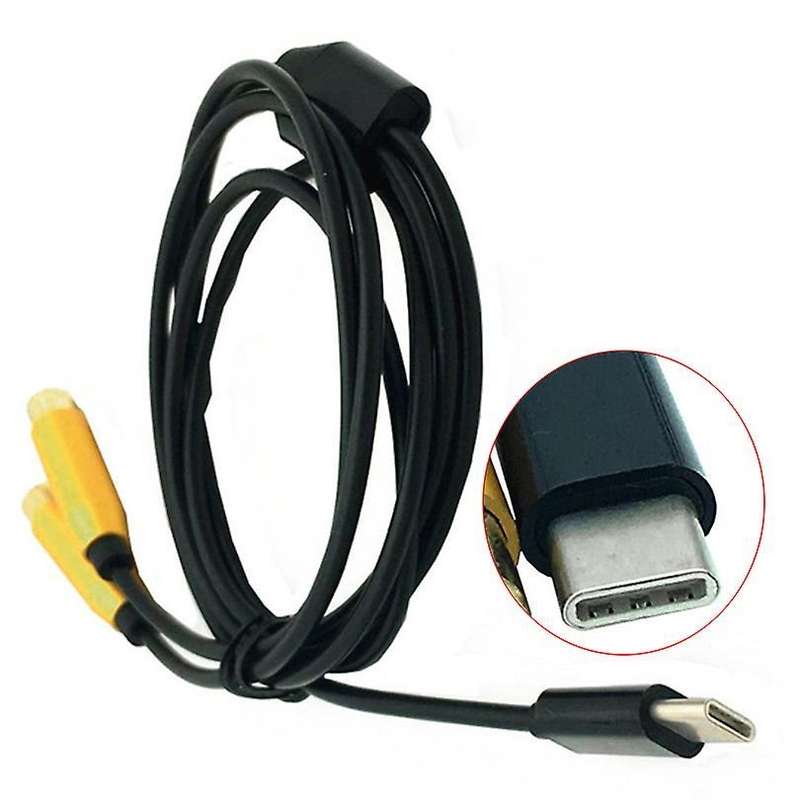 Dual Rca Female to Type-c Usb C Signal Av Audio Connector Lead Cord