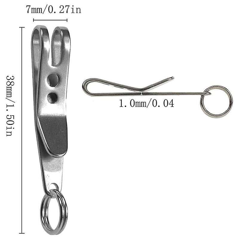 Multi-purpose Clip Keychains Suspension Clip Tool