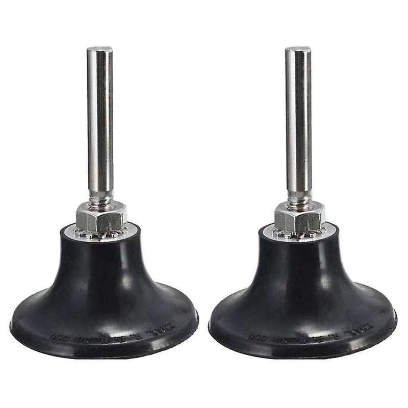 2 Pcs 2 Inch Sanding Discs Holder with 1/4 Inch Shank for Grinder