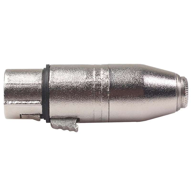 3.5mm Female Head to Big Three-core Balanced Microphone Audio Adapter