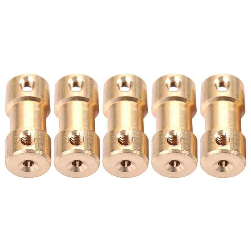 5 Pcs Motor Coupling Connector Sleeve Transfer Joint Adapter