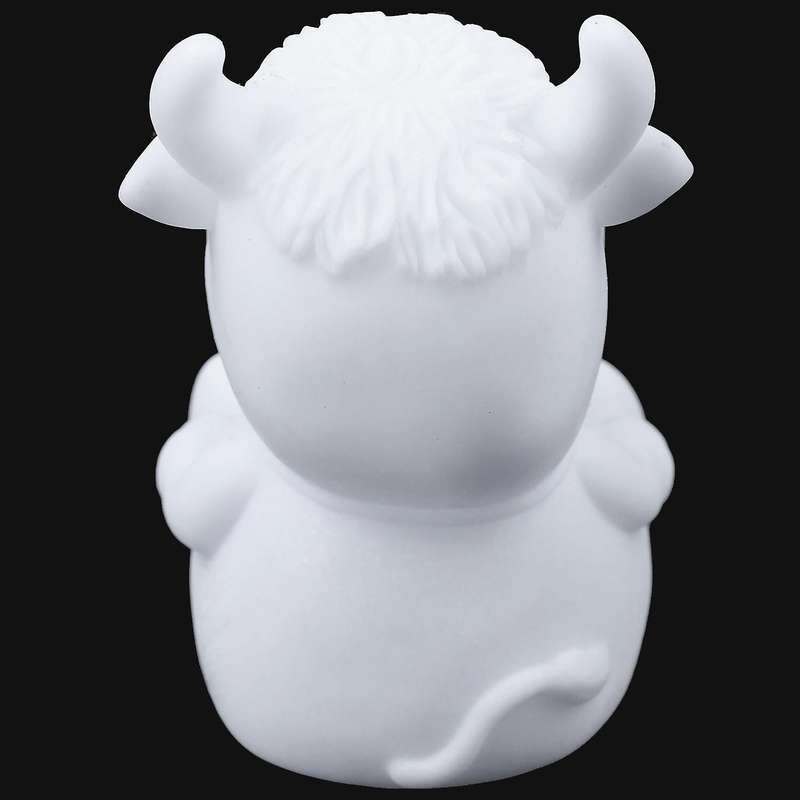 Cow Shape 7 Color Changing Led Lamp Animal Night Light Nightlight Home Decor