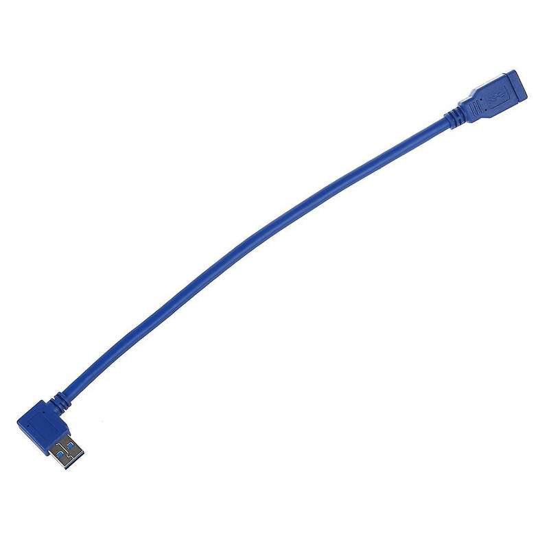 Blue Superspeed Usb 3.0 Type A Male to Mini B 10 Pin Male Adapter Cable Cord