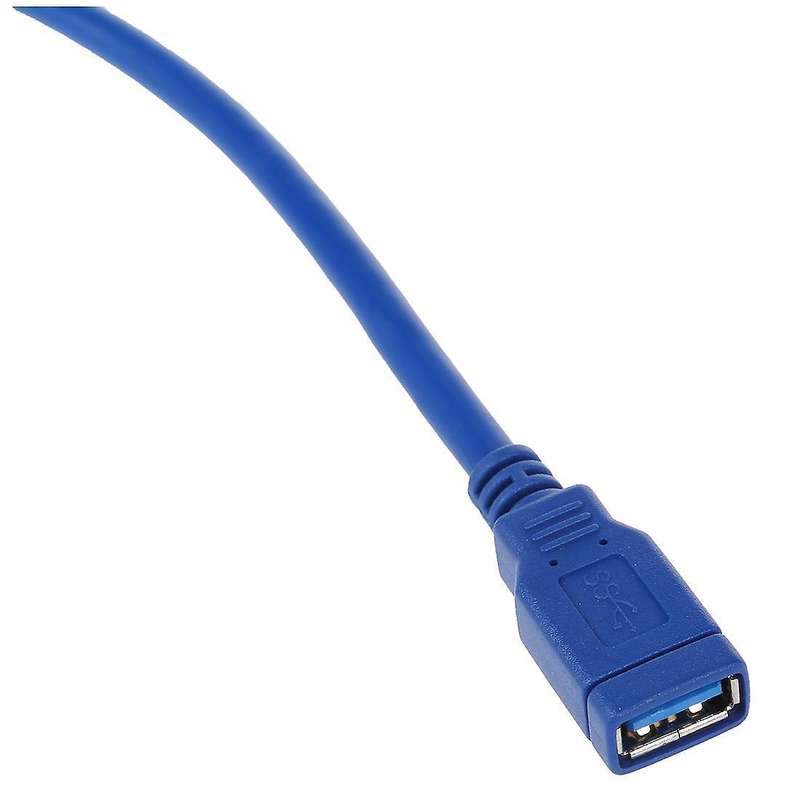 Blue Superspeed Usb 3.0 Type A Male to Mini B 10 Pin Male Adapter Cable Cord