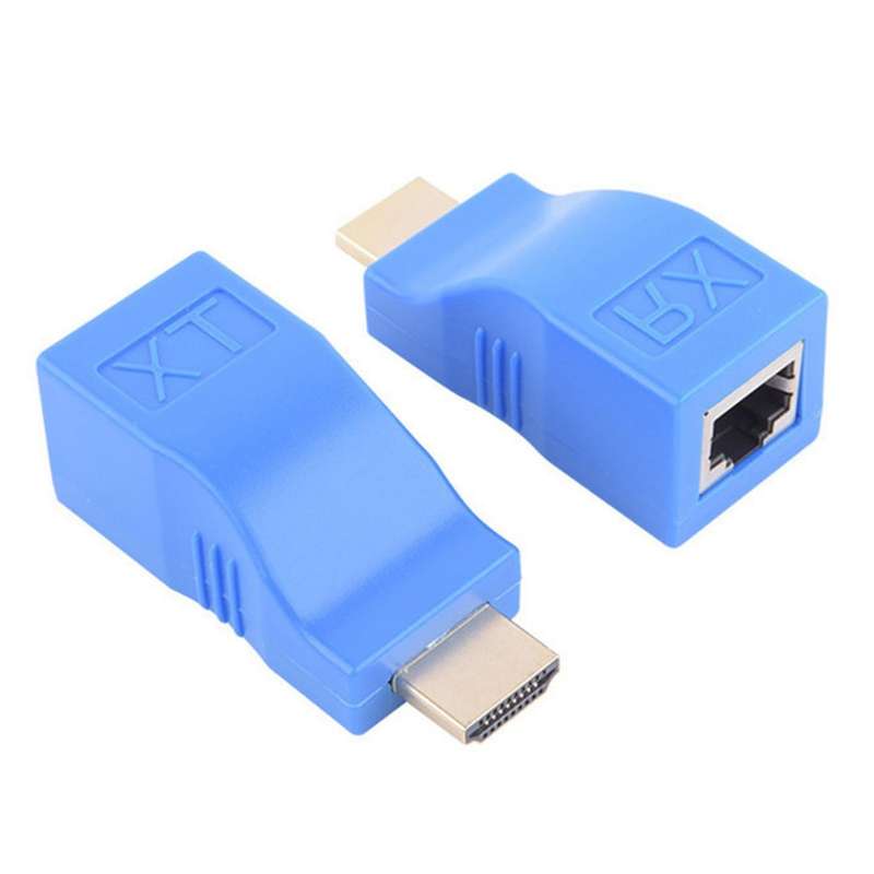 Rj45 Ports Hdmi Extension Utp Lan Ethernet Cable for Hdtv Hdpc