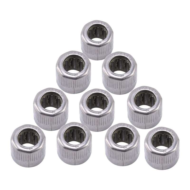 10pcs One Way Needle Roller Steel Bearing Outer One-way for Industry