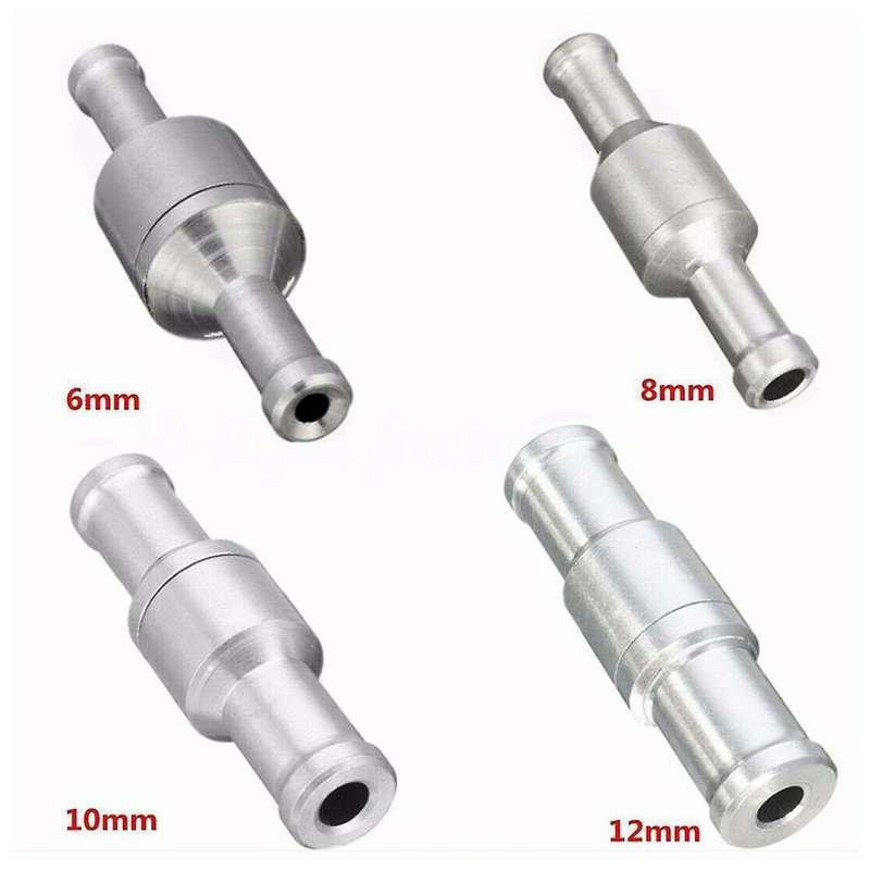 8mm Check Valve Brake Servo Booster One Way Valve Aluminum Valve