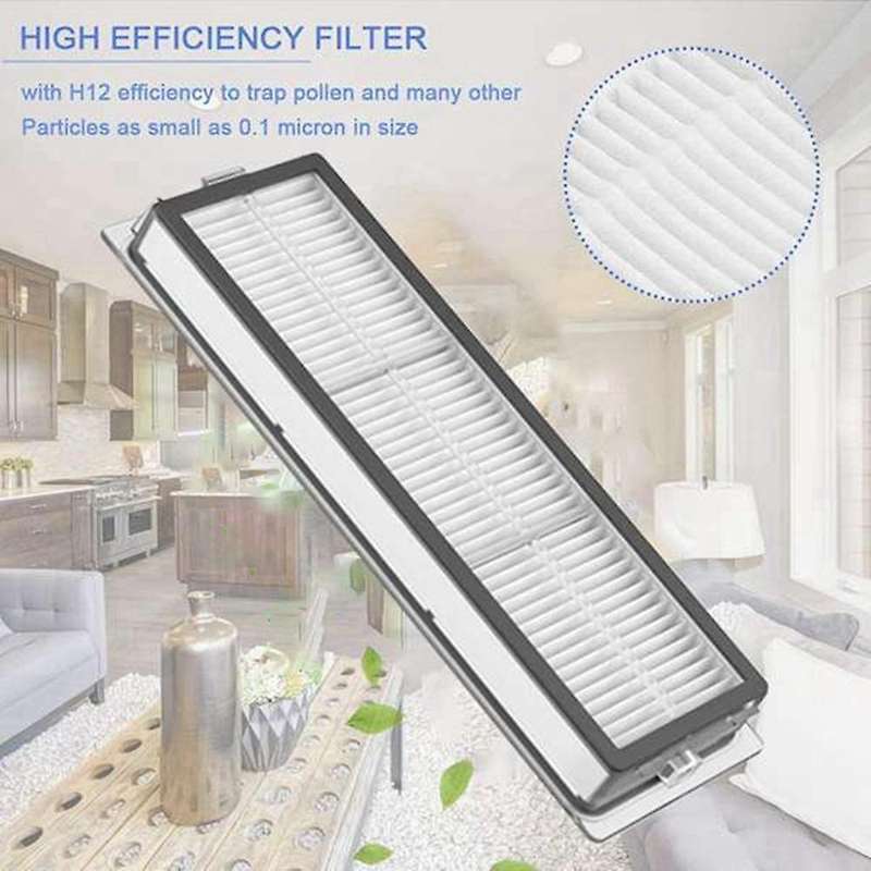 5pcs for Xiaomi Dreame W10 Main Side Brush Hepa Filter Mop Cloth
