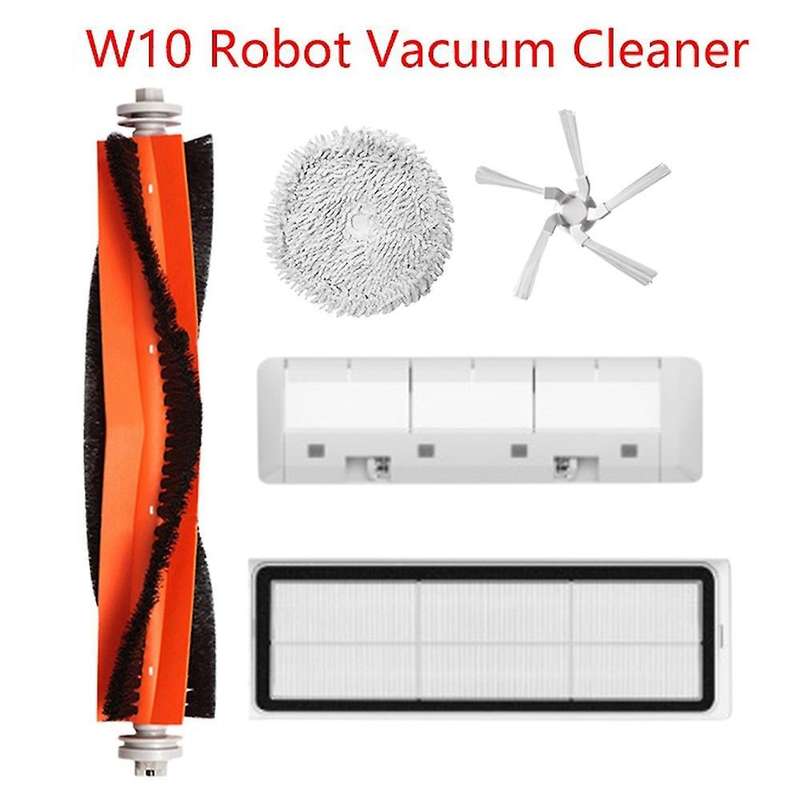 5pcs for Xiaomi Dreame W10 Main Side Brush Hepa Filter Mop Cloth