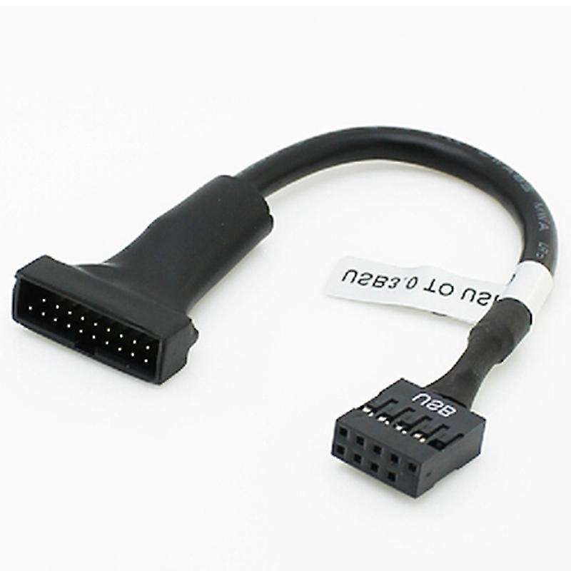2 Pcs Motherboard Adapter Cable,19 Pin Usb3.0 to 9 Pin Usb2.0 Female