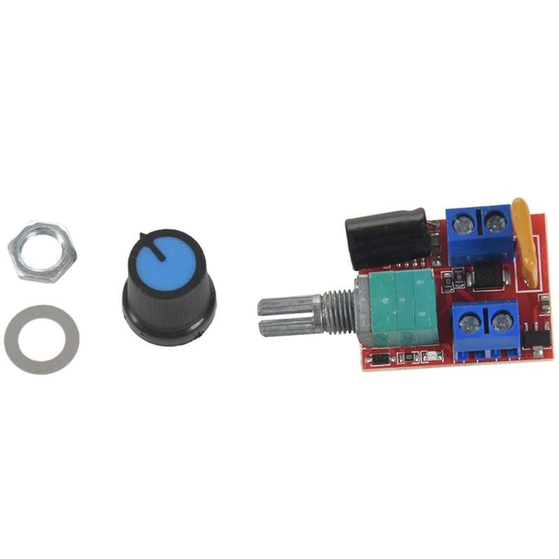 Dc Motor Board 3v-35v 5a Pwm Governor Led Indicator