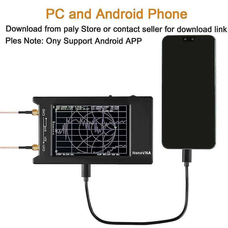 Nanovna-h4 Vector Network Analyzer Antenna Analyzer Measuring
