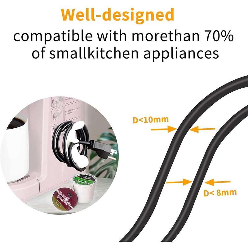2 Pack Cord Organizer for Appliances Kitchen Tidy Mixer &kitchen C