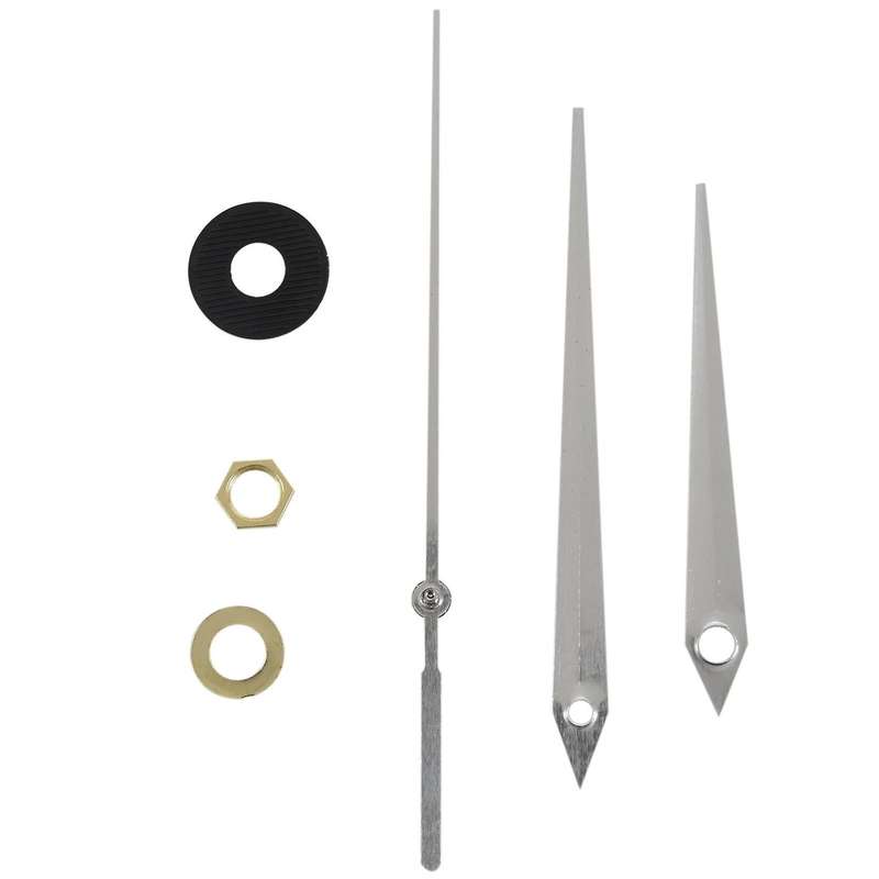 3x Clock Mechanism, 3/ 10 Inch Maximum Dial Thickness, (white)