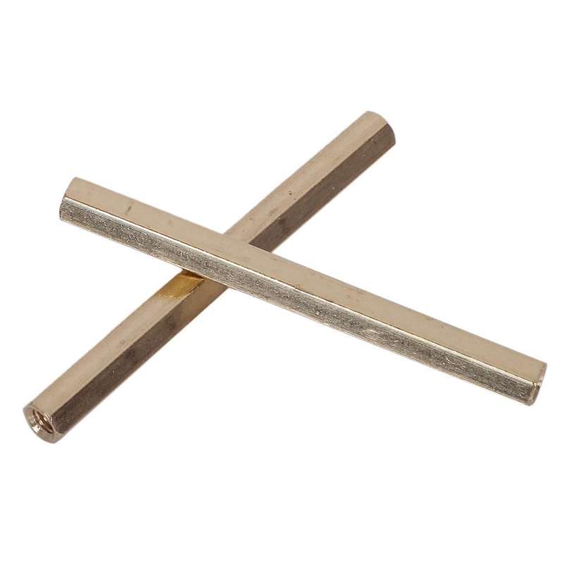 2x M3 X 50mm Female/female Thread Brass Hex Standoff Spacer 10pcs