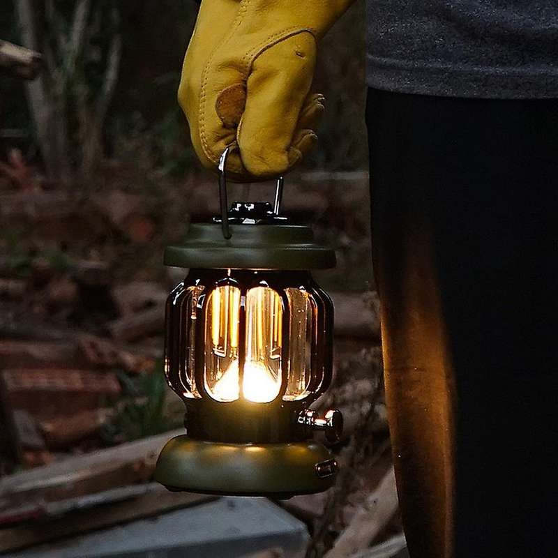 Led Camping Lantern,5000mah,flashlight for Outdoor and Indoor,white