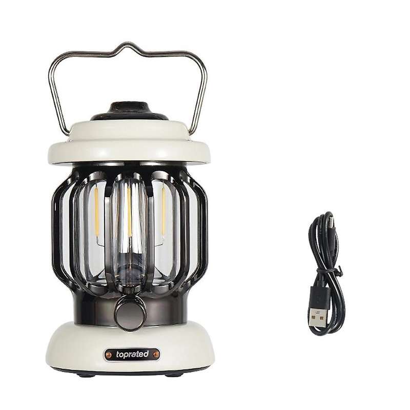 Led Camping Lantern,5000mah,flashlight for Outdoor and Indoor,white
