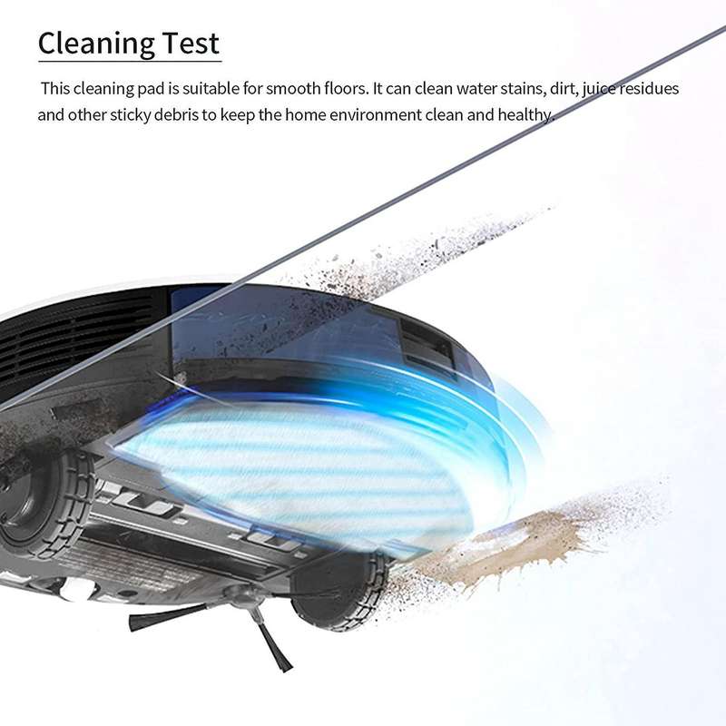 240pcs Microfiber Mopping Pads for Ecovacs Deebot Ozmo T8 T9 Aivi