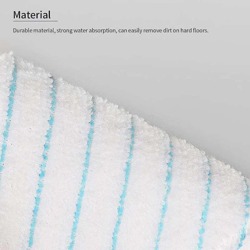 240pcs Microfiber Mopping Pads for Ecovacs Deebot Ozmo T8 T9 Aivi